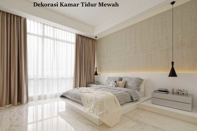 Dekorasi Kamar Tidur Mewah